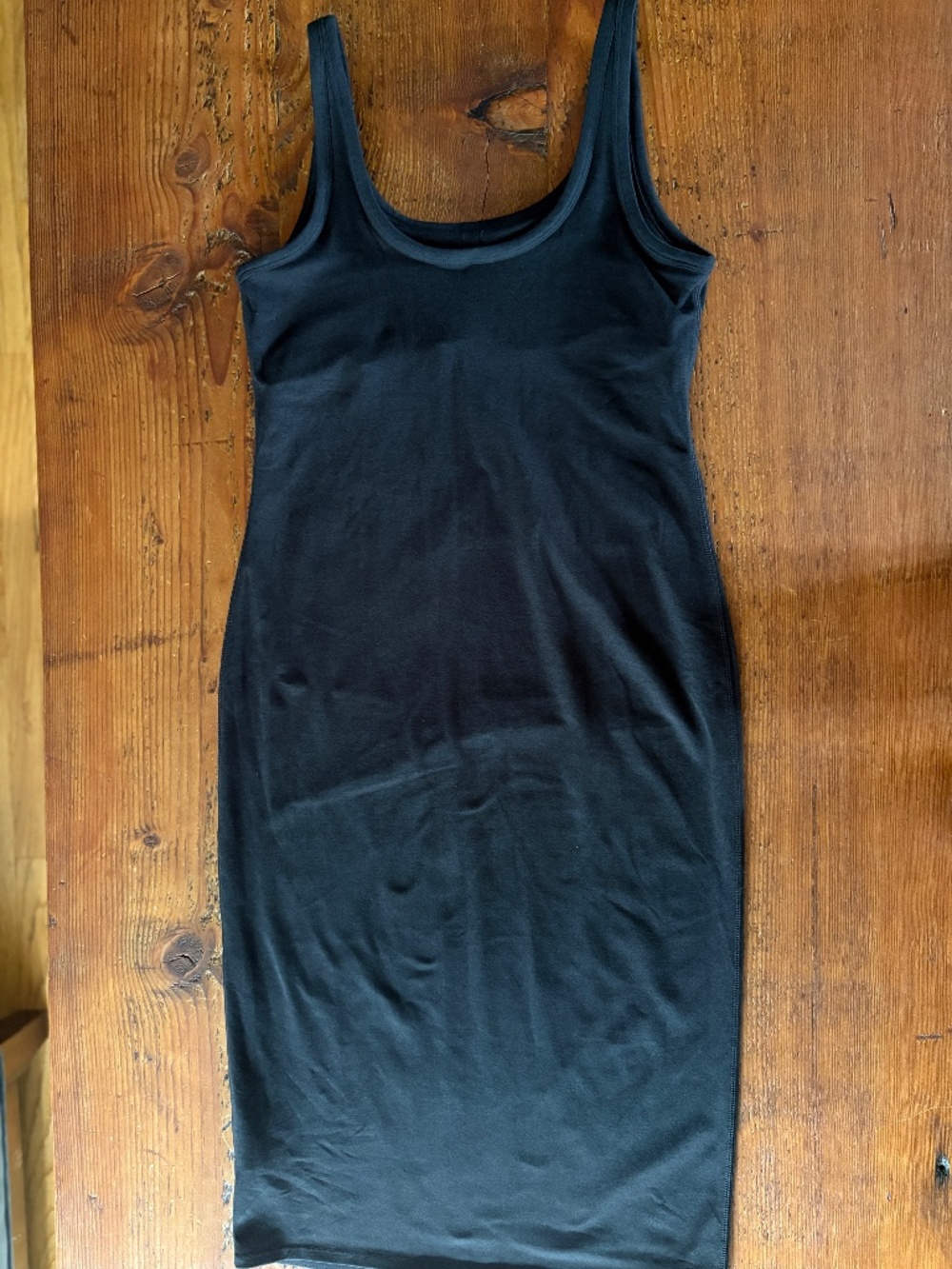 Vuori Halo Essentials Sleeveless Dress Size Large Black Heather - Picture 8 of 9